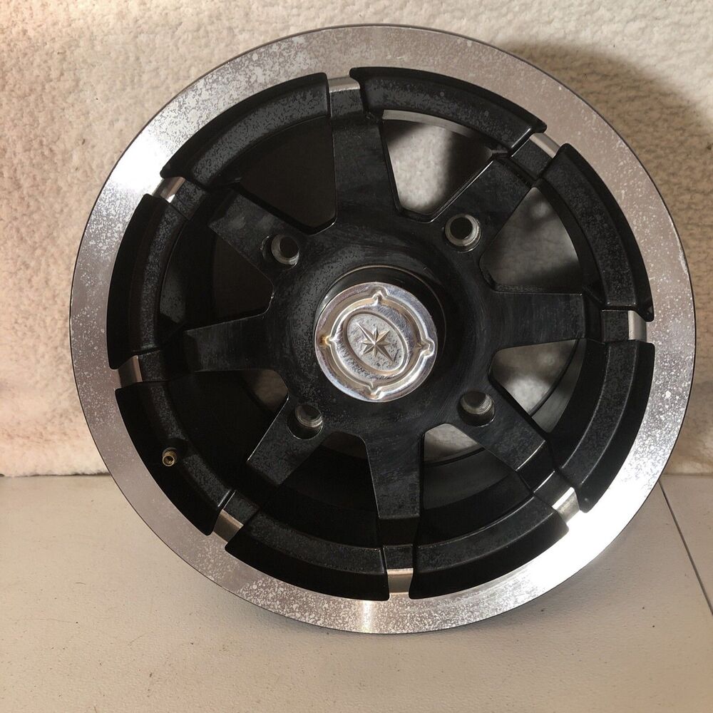 OEM POLARIS Back WHEEL  12x8  OAT ET12  Alloy/Rim Used 1522160 USED